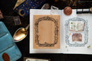 OURS Flower Frame B Rubber Stamp