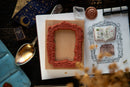 OURS Flower Frame B Rubber Stamp