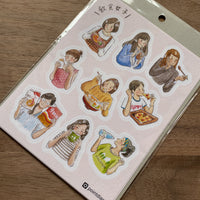 Point Chen - Retro Hobbies Sticker Sheets (2 sheets included)