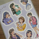 Point Chen - Retro Hobbies Sticker Sheets (2 sheets included)
