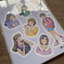 Point Chen - Retro Hobbies Sticker Sheets (2 sheets included)