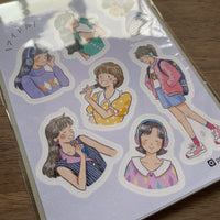 Point Chen - Retro Hobbies Sticker Sheets (2 sheets included)