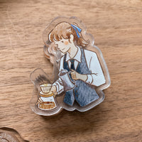 Point Chen - Kissa Girl Acrylic Clip (Blind boxes)