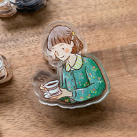 Point Chen - Kissa Girl Acrylic Clip (Blind boxes)