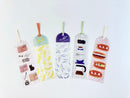 Furukawa Paper HONTOWATASHI Bookmark - Lavender