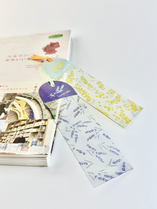 Furukawa Paper HONTOWATASHI Bookmark - Lavender