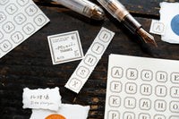 OURS Letters (Framed) Letterpress Notepad