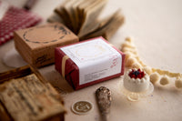 OURS Oval Ribbon Frame Rubber Stamp