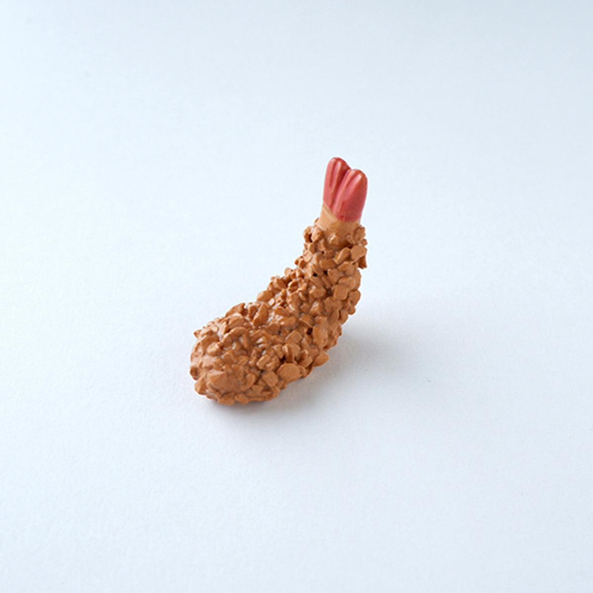 Ebi fry ceramic chopstick rest, front view