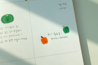 Suatelier design - Happy colorful vegetable Sticker Sheet