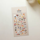 Suatelier design - Vlog Cooking Sticker Sheet