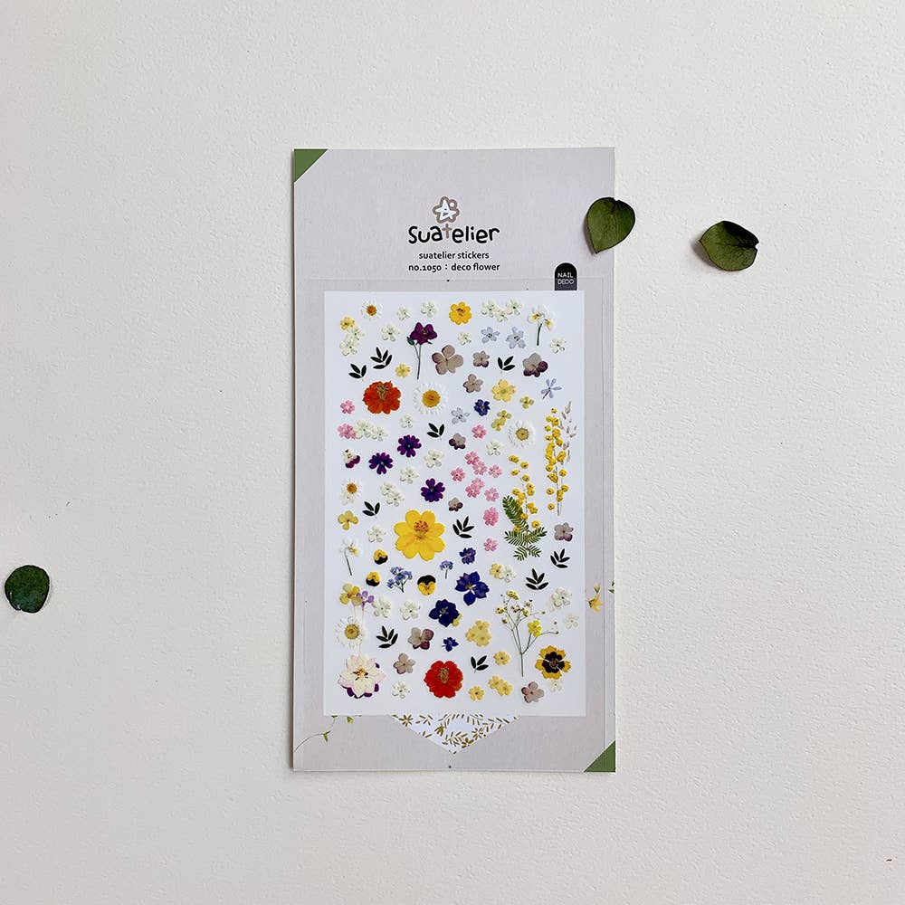 Suatelier design - Deco Flower Sticker Sheet