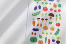 Suatelier design - Happy colorful vegetable Sticker Sheet