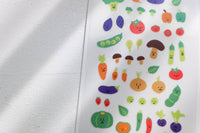 Suatelier design - Happy colorful vegetable Sticker Sheet