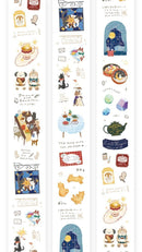 OURS Tea Room Sleeping Cat PET tape, photo 6
