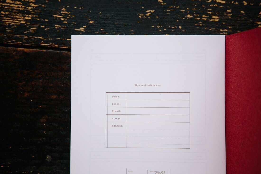 OURS Card Folder notebook, photo 6