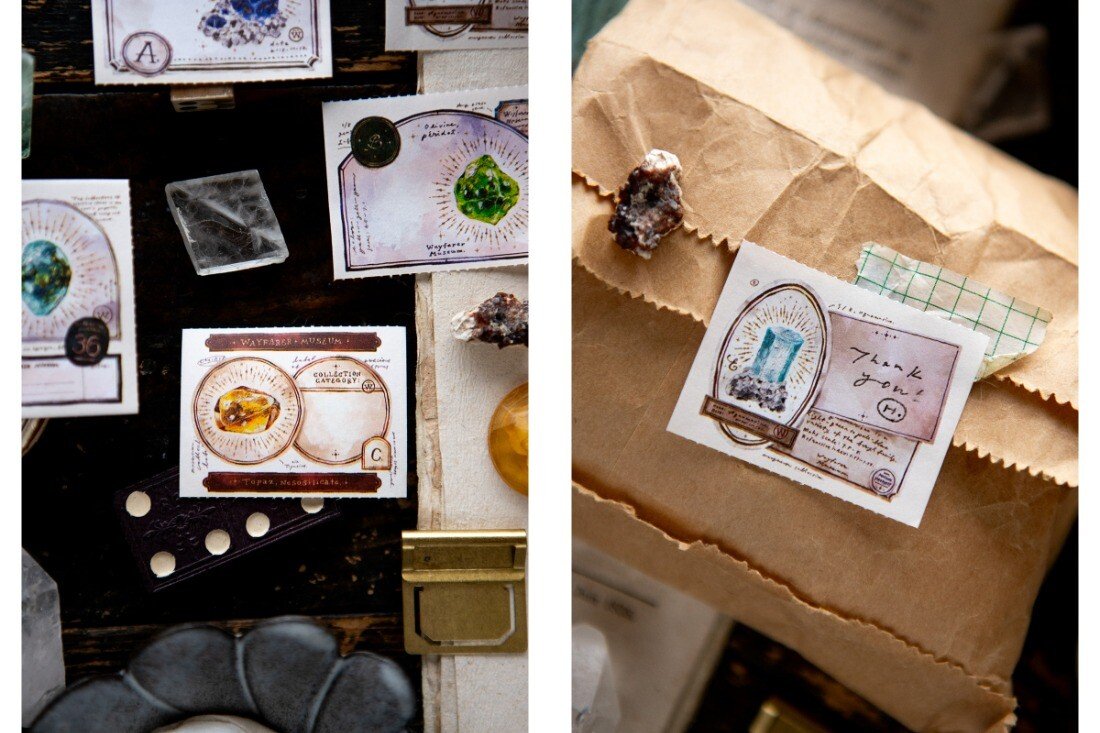 OURS Gem Labels sticker memo roll, photo 6