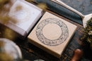 OURS Wild Grape Frame Rubber Stamp