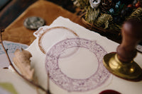 OURS Wild Grape Frame Rubber Stamp