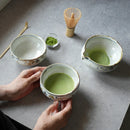 SALIU - Minami-gama Haoto Katakuchi Matcha Bowl
