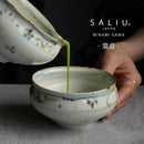 SALIU - Minami-gama Haoto Katakuchi Matcha Bowl