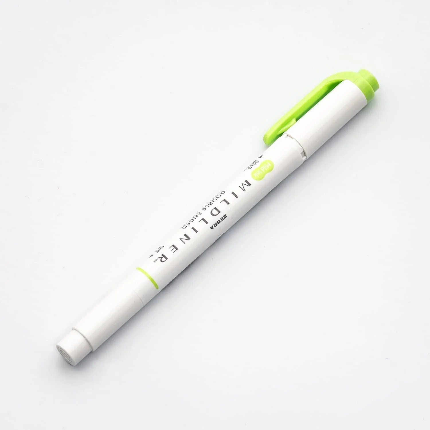 Zebra Pens Mildliner Double Ended Creative Marker - Green (B-WKT7-MG)