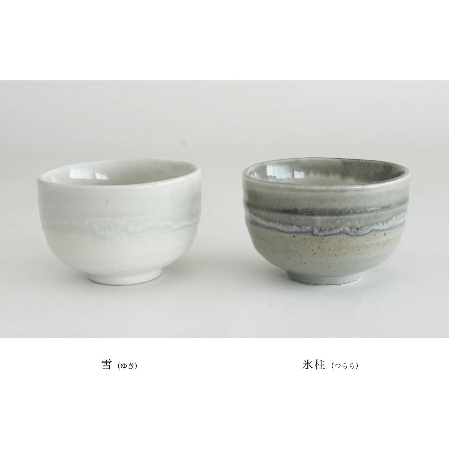 SALIU - Shinko Klin Nodate Matcha Bowl "Icicle"