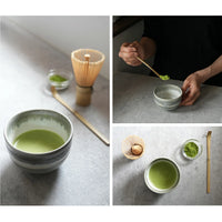 SALIU - Shinko Klin Nodate Matcha Bowl "Icicle"