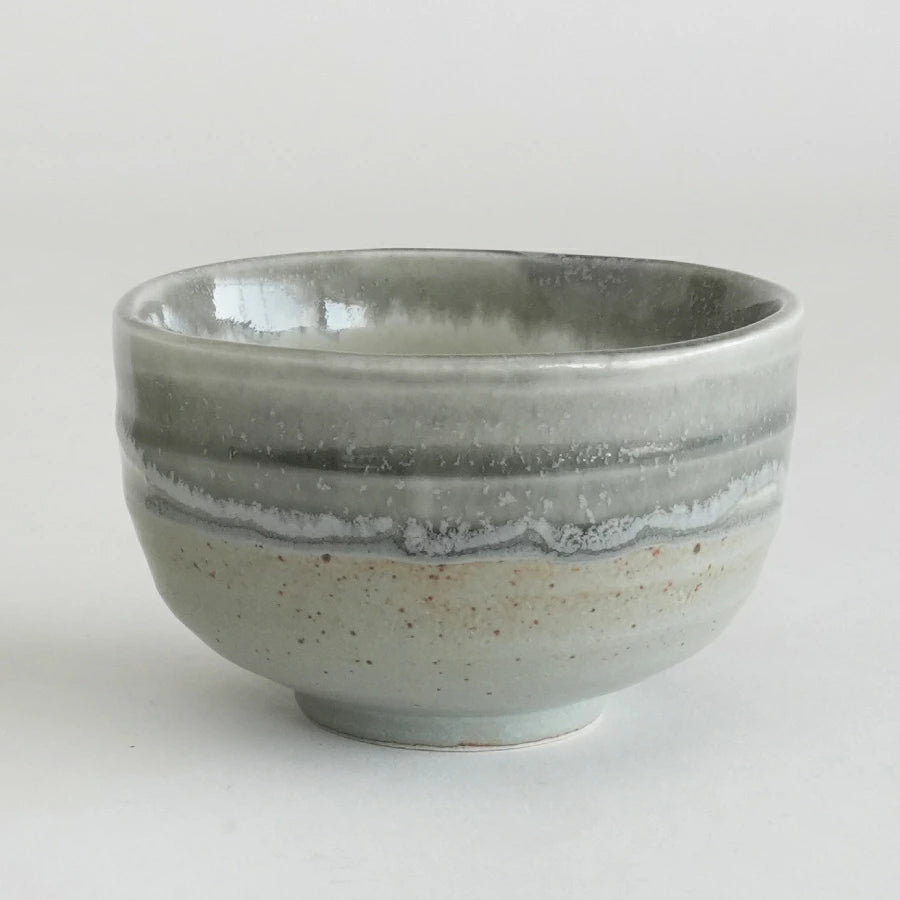 SALIU - Shinko Klin Nodate Matcha Bowl "Icicle"
