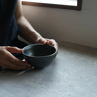 SALIU Tanzangama Kohiki Matcha Bowl (White)